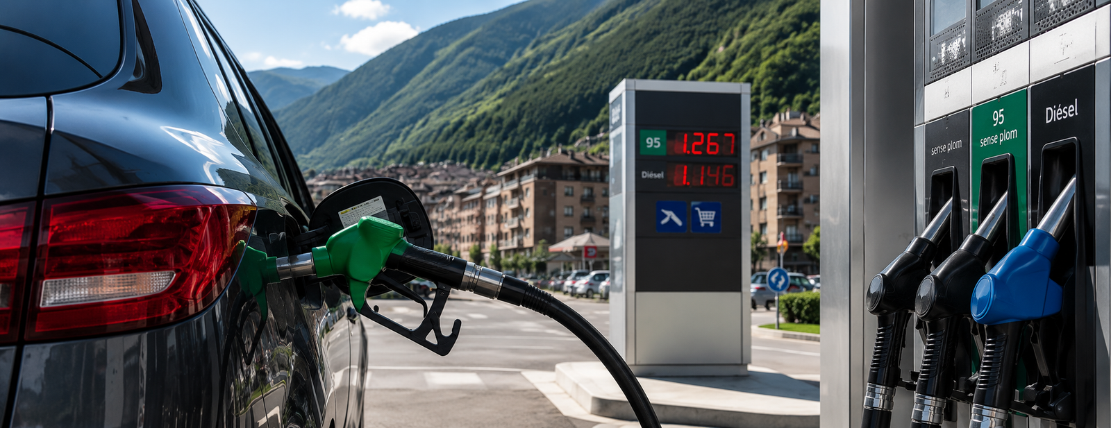Rebaixa dels carburants a Andorra durant l’estiu del 2026